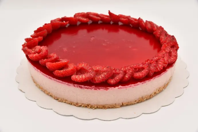 Bavarois aux framboises
